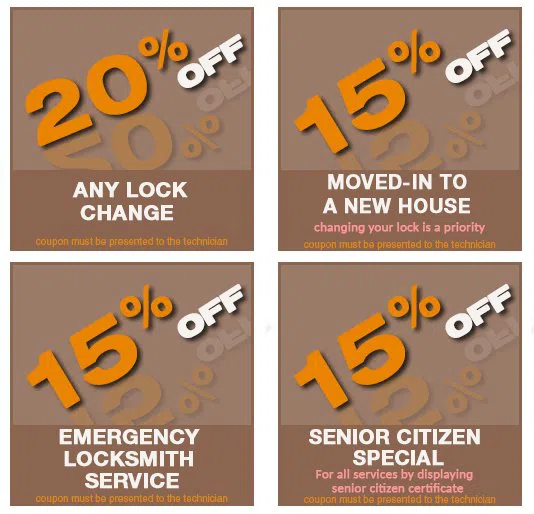 Lake Fairview FL Locksmith Store, Lake Fairview, FL 407-501-8811 - coupon19-set-four